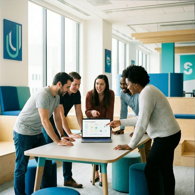 Our Team Collaborating